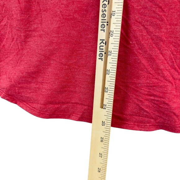 Nike Texas Rangers Womens Red Racerback Tank Top M Sports MLB Tee - Picture 7 of 10